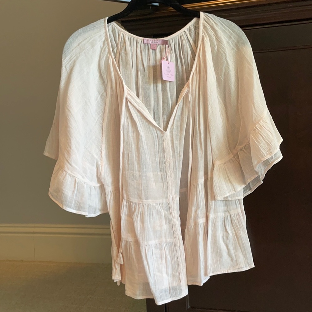 Calypso light pink top